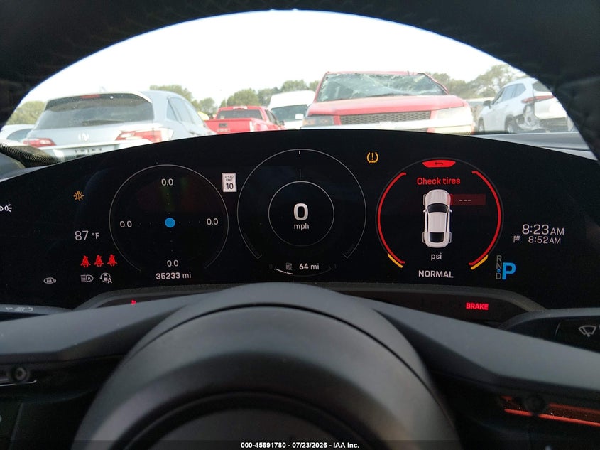 2022 Porsche Taycan VIN WP0AB2Y16NSA44333 IAAI salvage auction — LEFT FRONT, Salvage Title, sold $42,000 on 2026-10-01 (photo 7)