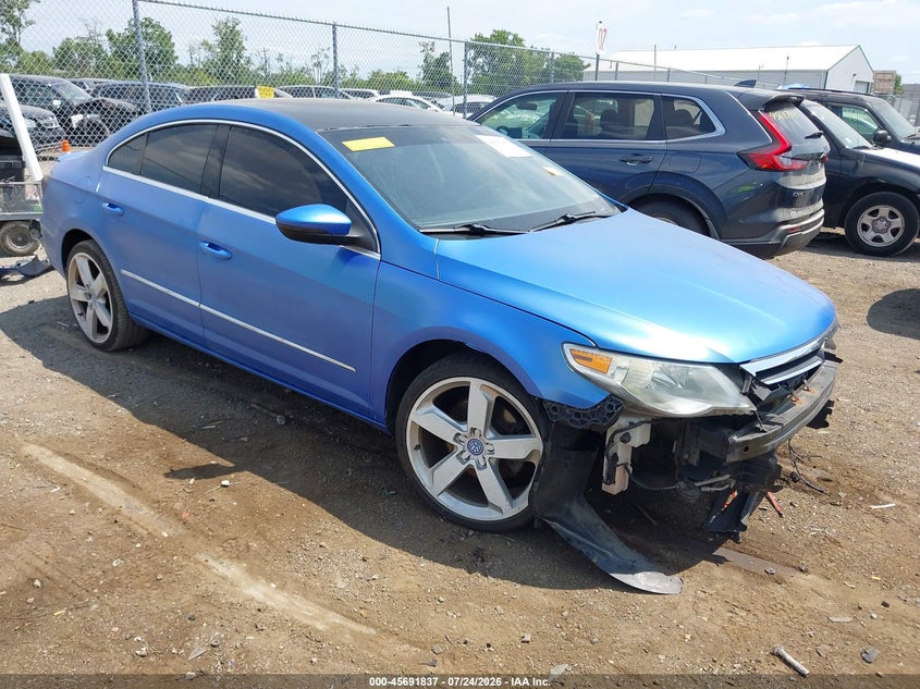 2010 Volkswagen Cc VIN WVWNL7AN5AE506315 IAAI salvage auction — FRONT END, Salvage (Ohio), sold $575 on 2026-08-20 (photo 1)