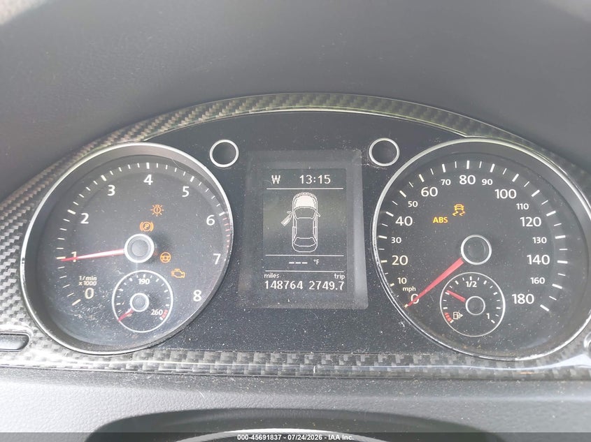 2010 Volkswagen Cc VIN WVWNL7AN5AE506315 IAAI salvage auction — FRONT END, Salvage (Ohio), sold $575 on 2026-08-20 (photo 7)