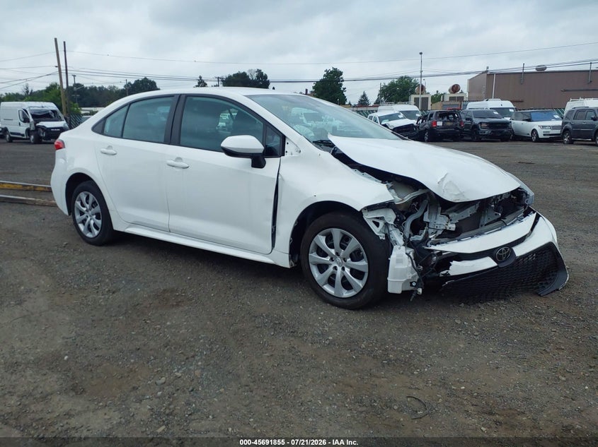2021 Toyota Corolla VIN 5YFEPMAE1MP206359 IAAI salvage auction — RIGHT FRONT, Salvage Title, sold $1,300 on 2026-07-29 (photo 1)