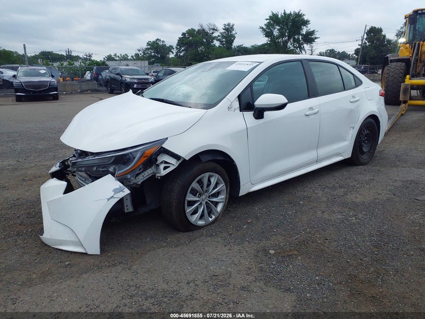 2021 Toyota Corolla VIN 5YFEPMAE1MP206359 IAAI salvage auction — RIGHT FRONT, Salvage Title, sold $1,300 on 2026-07-29 (photo 2)