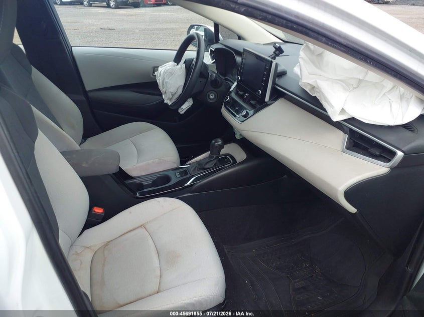 2021 Toyota Corolla VIN 5YFEPMAE1MP206359 IAAI salvage auction — RIGHT FRONT, Salvage Title, sold $1,300 on 2026-07-29 (photo 5)