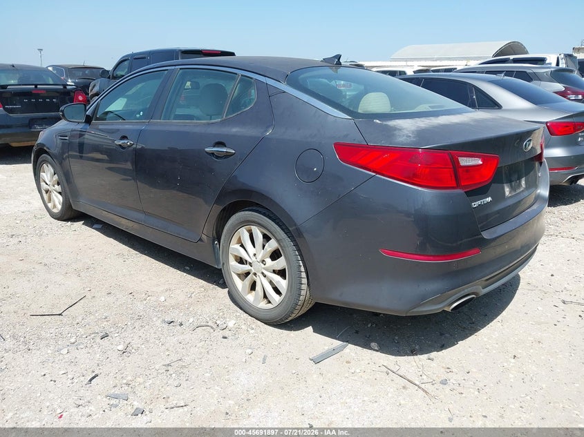 2015 Kia Optima VIN 5XXGM4A71FG507678 IAAI salvage auction — NORMAL WEAR, Salvage Title, sold $25 on 2026-07-29 (photo 3)