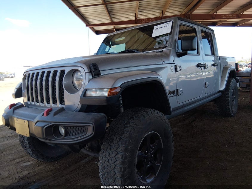 2020 Jeep Gladiator VIN 1C6HJTAG0LL212694 IAAI salvage auction — UNKNOWN, Wait Title, sold $15,800 on 2026-09-01 (photo 2)
