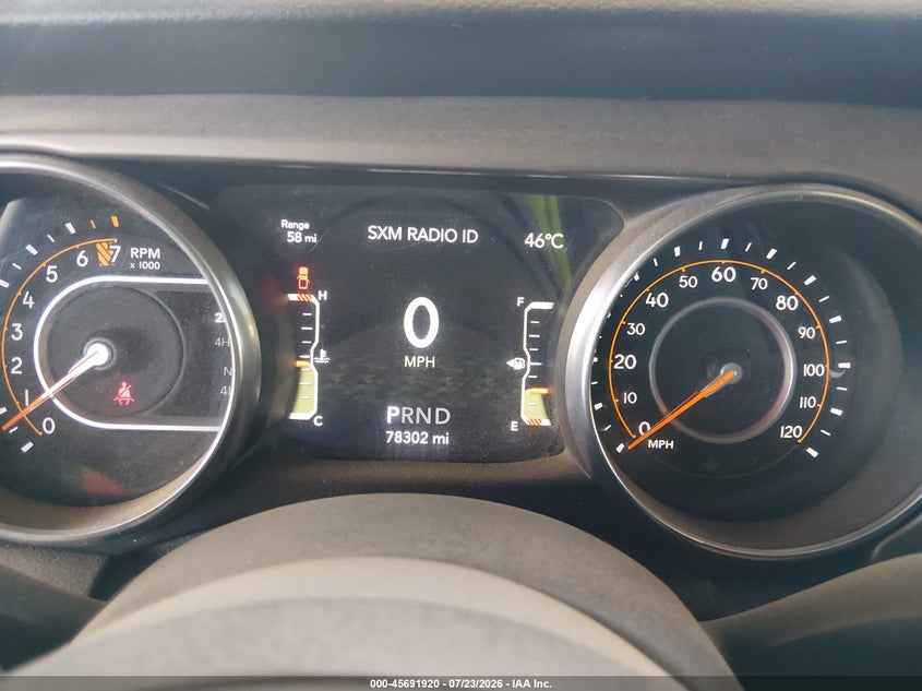 2020 Jeep Gladiator VIN 1C6HJTAG0LL212694 IAAI salvage auction — UNKNOWN, Wait Title, sold $15,800 on 2026-09-01 (photo 7)