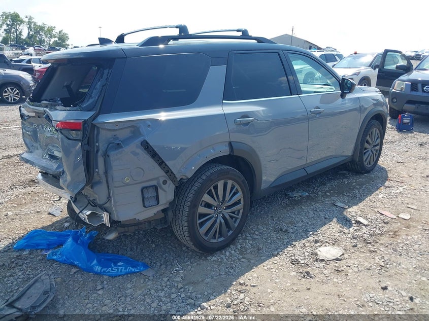 2024 Nissan Pathfinder VIN 5N1DR3CB1RC275647 IAAI salvage auction — REAR END, Salvage Title, sold $11,000 on 2026-08-20 (photo 4)