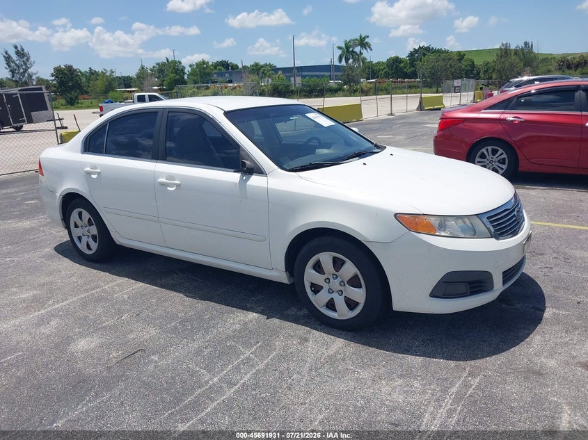 2009 Kia Optima VIN KNAGE228995298432 IAAI salvage auction — NORMAL WEAR, Clear (Florida), sold $325 on 2026-07-23 (photo 1)