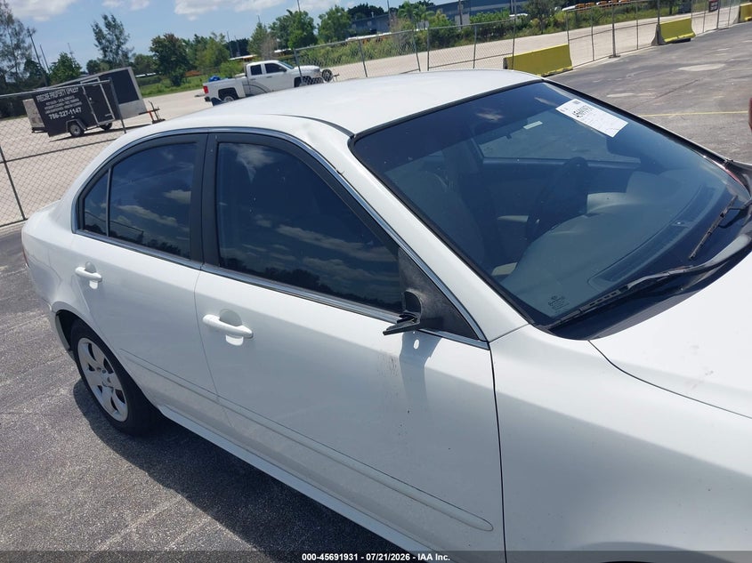 2009 Kia Optima VIN KNAGE228995298432 IAAI salvage auction — NORMAL WEAR, Clear (Florida), sold $325 on 2026-07-23 (photo 6)