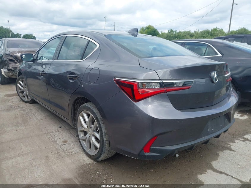 2022 Acura Ilx VIN 19UDE2F35NA004015 IAAI salvage auction — HAIL, Salvage Title, sold $9,600 on 2026-09-01 (photo 3)