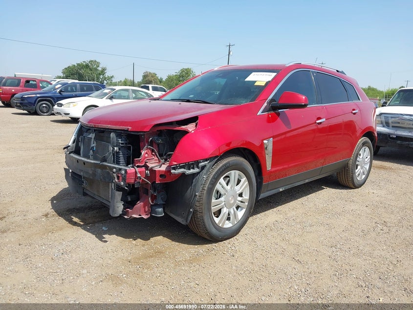 2015 Cadillac Srx VIN 3GYFNBE39FS560489 IAAI salvage auction — FRONT END, Original (Texas), sold $3,250 on 2026-08-27 (photo 2)