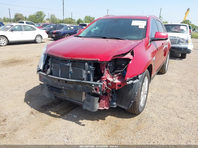 2015 Cadillac Srx VIN 3GYFNBE39FS560489 IAAI salvage auction — FRONT END, Original (Texas), sold $3,250 on 2026-08-27 (photo 6)