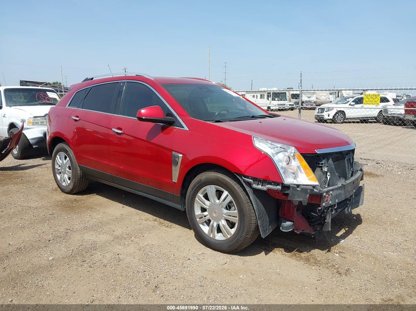 2015 Cadillac Srx VIN 3GYFNBE39FS560489 IAAI salvage auction — FRONT END, Original (Texas), sold $3,250 on 2026-08-27 (photo 1)