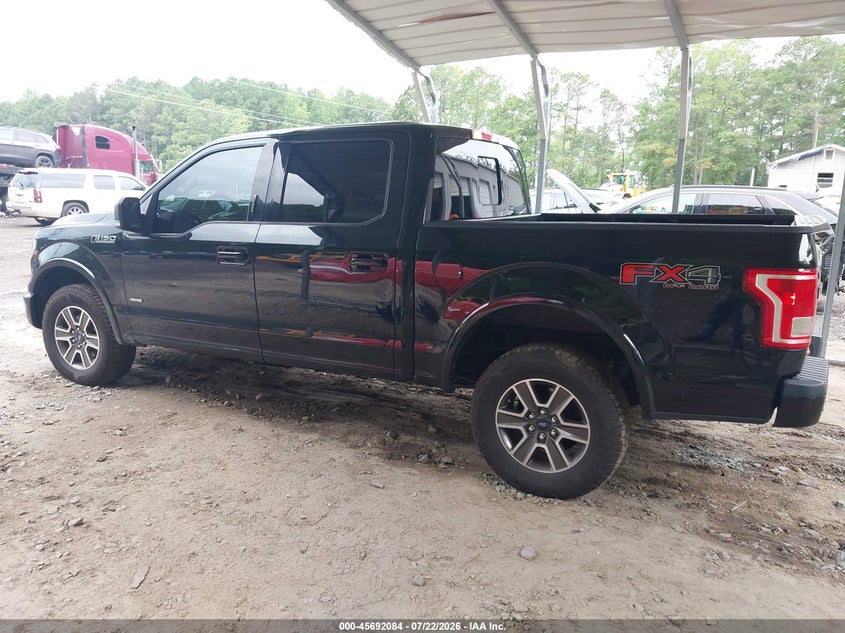 2017 Ford F-150 VIN 1FTEW1EG4HFB28850 IAAI salvage auction — RIGHT FRONT, Wait Title, sold $5,700 on 2026-08-06 (photo 3)