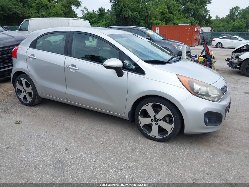2012 Kia Rio VIN KNADN5A34C6038192 IAAI salvage auction — NORMAL WEAR, Clear (Maryland), sold $125 on 2026-07-23 (photo 1)
