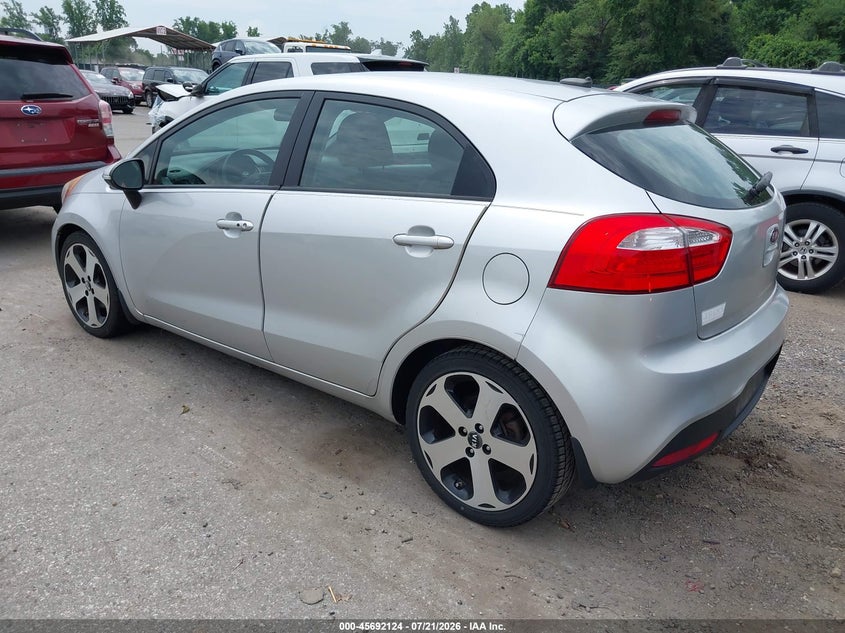 2012 Kia Rio VIN KNADN5A34C6038192 IAAI salvage auction — NORMAL WEAR, Clear (Maryland), sold $125 on 2026-07-23 (photo 3)