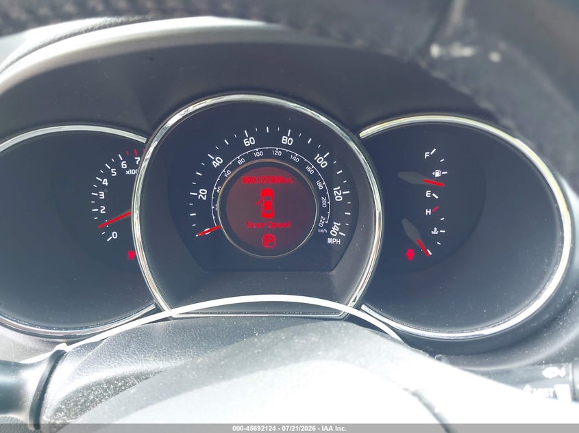 2012 Kia Rio VIN KNADN5A34C6038192 IAAI salvage auction — NORMAL WEAR, Clear (Maryland), sold $125 on 2026-07-23 (photo 7)