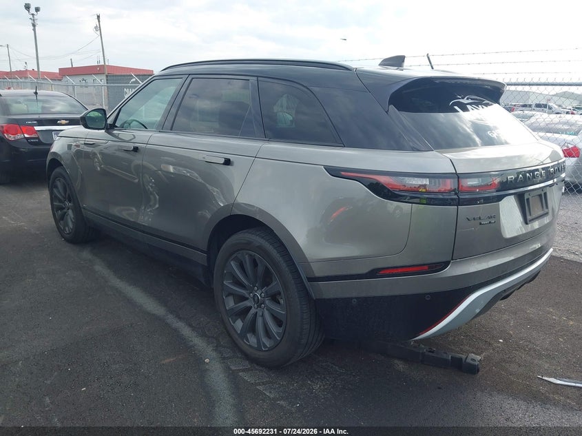 2019 Land rover Range rover velar VIN SALYL2EX0KA780406 IAAI salvage auction — UNKNOWN, Salvage (Tennessee), sold $10,700 on 2026-08-27 (photo 3)