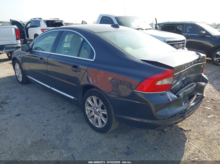 2011 Volvo S80 VIN YV1952AS5B1147538 IAAI salvage auction — REAR END, Salvage (Texas), sold $550 on 2026-08-11 (photo 3)