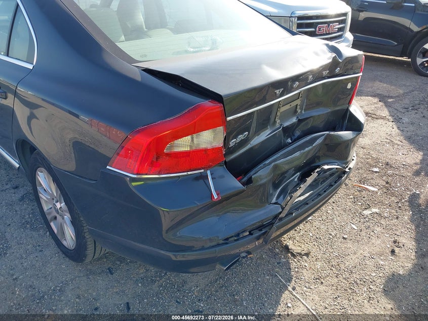2011 Volvo S80 VIN YV1952AS5B1147538 IAAI salvage auction — REAR END, Salvage (Texas), sold $550 on 2026-08-11 (photo 6)