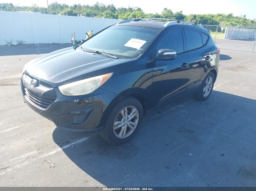 2012 Hyundai Tucson VIN KM8JU3AC8CU467839 IAAI salvage auction — NORMAL WEAR, Clear (Florida), sold $1,150 on 2026-07-29 (photo 2)