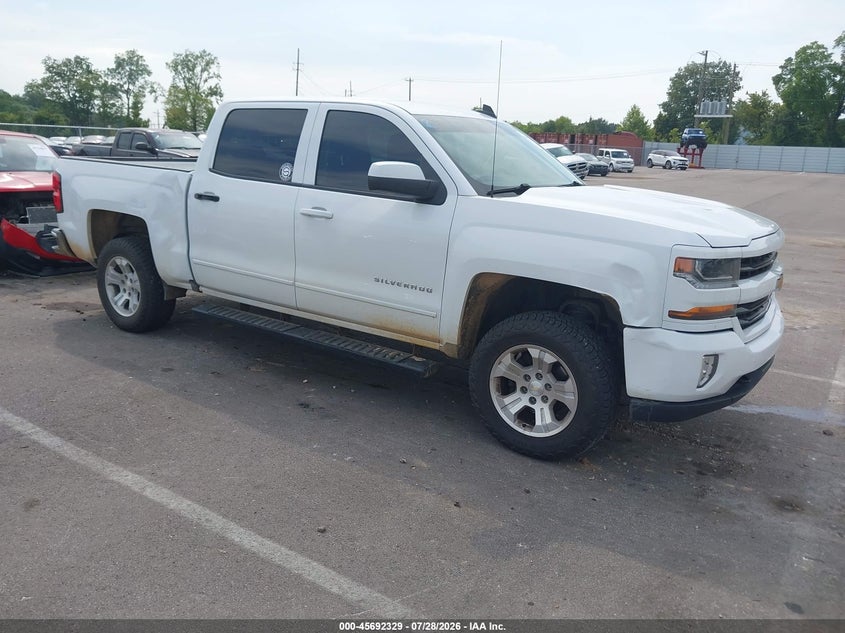 2018 Chevrolet Silverado VIN 3GCUKREC0JG470853 — IAAI salvage auction photo