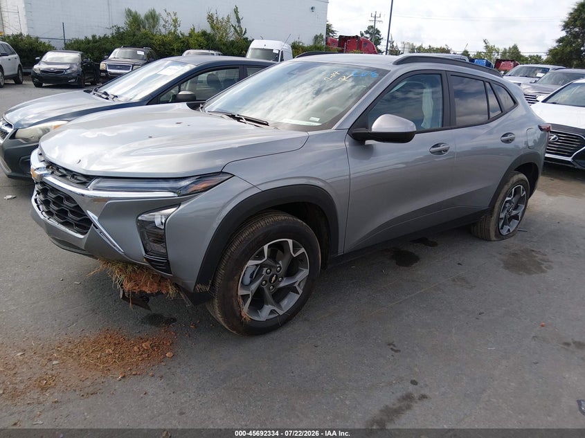 2026 Chevrolet Trax VIN KL77LHEPXTC125193 IAAI salvage auction — FRONT END, Enterprise Vehicles Clear Only (Florida), sold $7,600 on 2026-07-29 (photo 2)