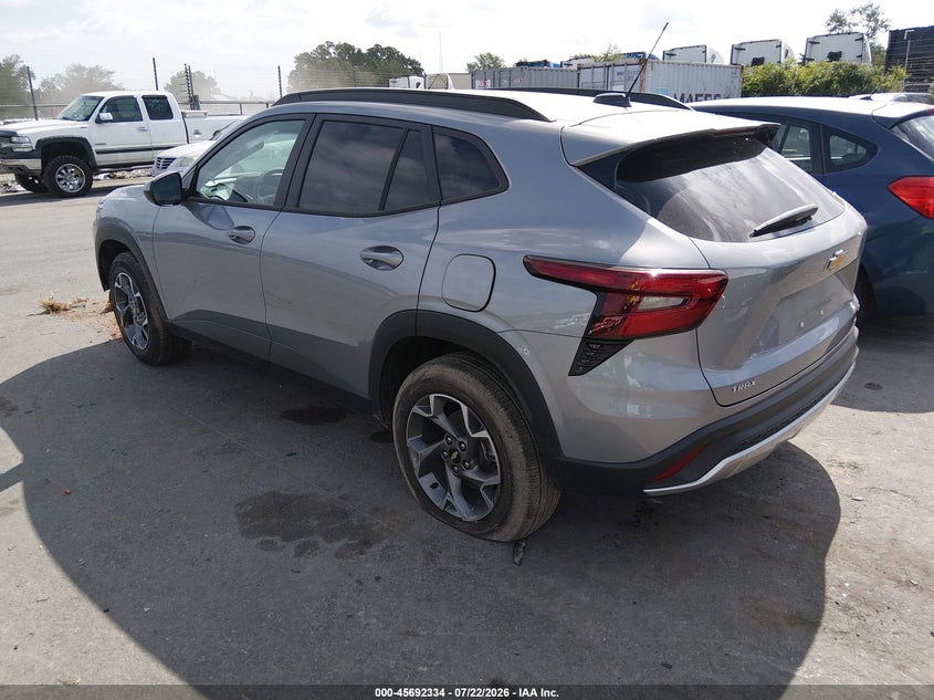 2026 Chevrolet Trax VIN KL77LHEPXTC125193 IAAI salvage auction — FRONT END, Enterprise Vehicles Clear Only (Florida), sold $7,600 on 2026-07-29 (photo 3)