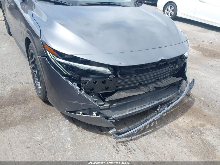 2026 Nissan Sentra VIN 3N1AB9DV4TY272895 IAAI salvage auction — FRONT END, Enterprise Vehicles Clear Only (Alabama), sold $10,200 on 2026-07-29 (photo 6)