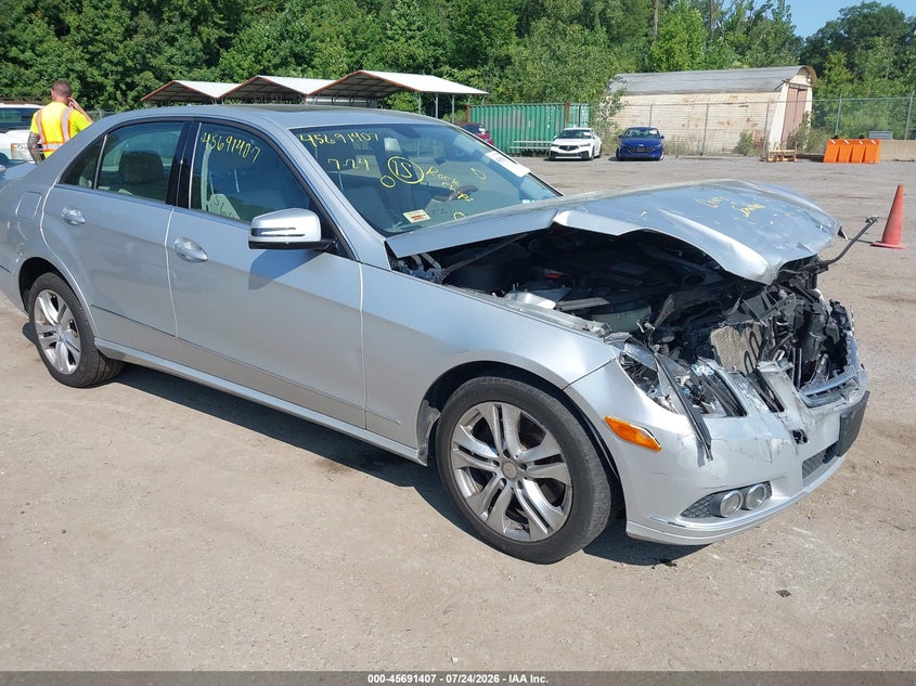 2011 Mercedes-benz E-class VIN WDDHF8HBXBA351880 IAAI salvage auction — FRONT END, Salvage - Greater Than 75% (Maryland), sold $600 on 2026-08-18 (photo 1)