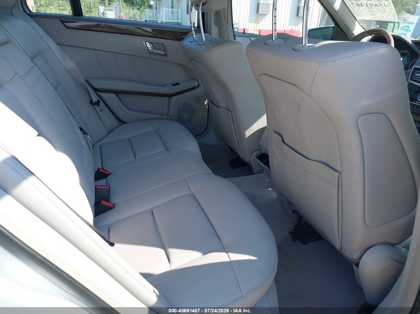 2011 Mercedes-benz E-class VIN WDDHF8HBXBA351880 IAAI salvage auction — FRONT END, Salvage - Greater Than 75% (Maryland), sold $600 on 2026-08-18 (photo 8)