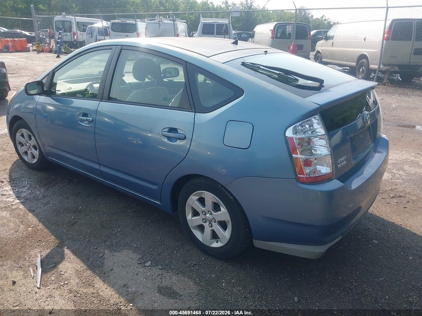 2008 Toyota Prius VIN JTDKB20U887803238 IAAI salvage auction — NORMAL WEAR, Clear (Maryland), sold $3,150 on 2026-07-28 (photo 3)