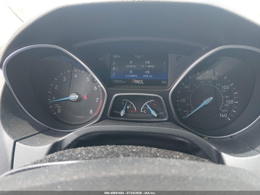 2017 Ford Focus VIN 1FADP3F23HL300672 IAAI salvage auction — NORMAL WEAR, Sf97 (Maryland), sold $7,300 on 2026-08-18 (photo 7)