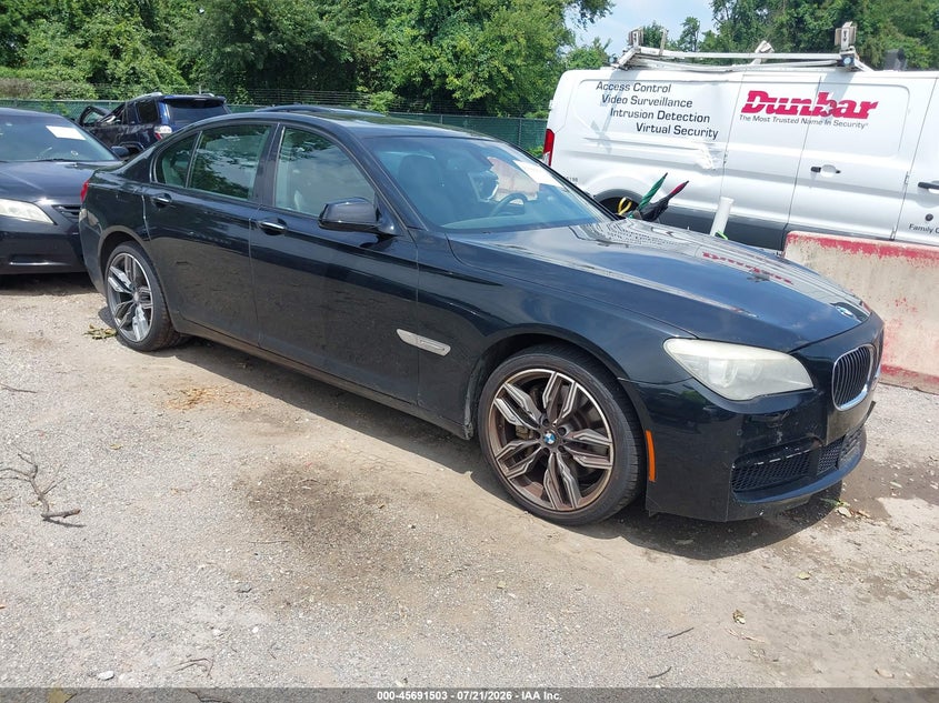 2012 BMW 7er VIN WBAKA8C57CDS99587 IAAI salvage auction — NORMAL WEAR, Clear (Maryland), sold $1,600 on 2026-07-30 (photo 1)