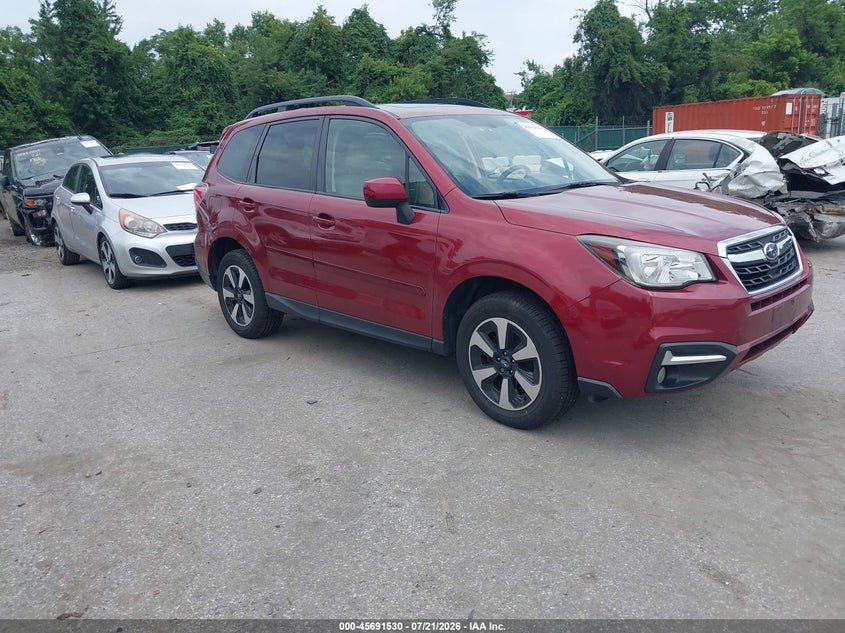 2017 Subaru Forester VIN JF2SJAEC0HG451271 IAAI salvage auction — NORMAL WEAR, Clear (Maryland), sold $3,450 on 2026-07-23 (photo 1)