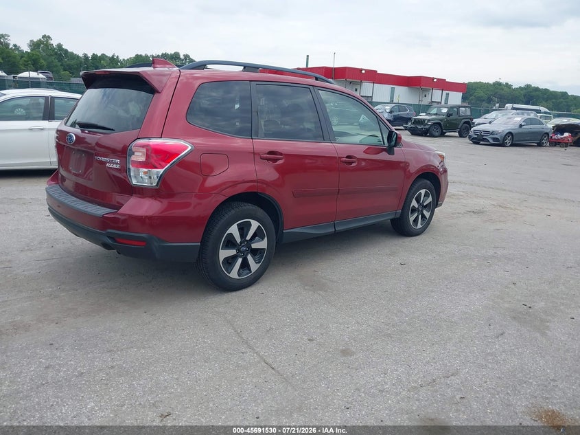 2017 Subaru Forester VIN JF2SJAEC0HG451271 IAAI salvage auction — NORMAL WEAR, Clear (Maryland), sold $3,450 on 2026-07-23 (photo 4)