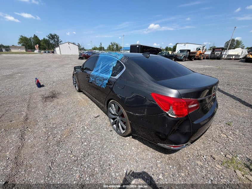2014 Acura RLX VIN JH4KC1F36EC003643 IAAI salvage auction — RIGHT FRONT, Clear (New York), sold $375 on 2026-07-30 (photo 3)
