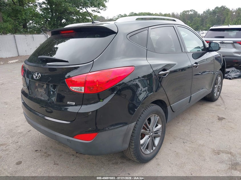 2015 Hyundai Tucson VIN KM8JUCAG1FU113569 IAAI salvage auction — FRONT END, Salvage Title, sold $1,700 on 2026-08-01 (photo 4)
