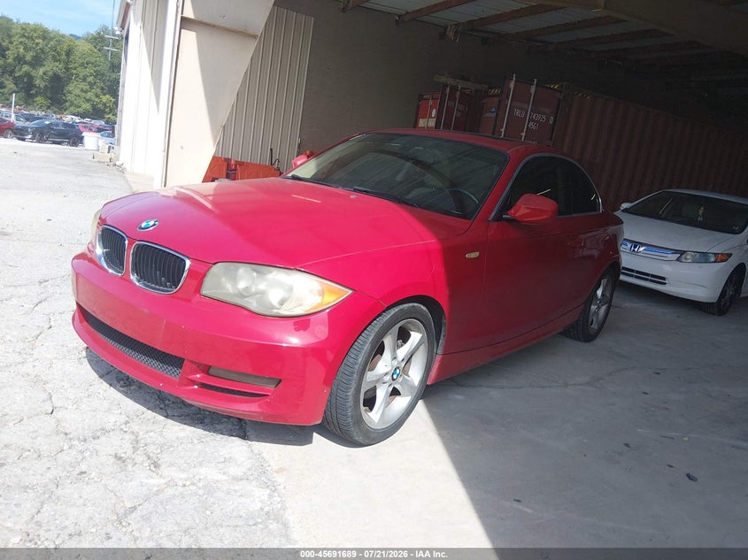 2011 BMW 1 series VIN WBAUP7C52BVK78415 IAAI salvage auction — NORMAL WEAR, Clear (Indiana), sold $2,075 on 2026-08-03 (photo 2)