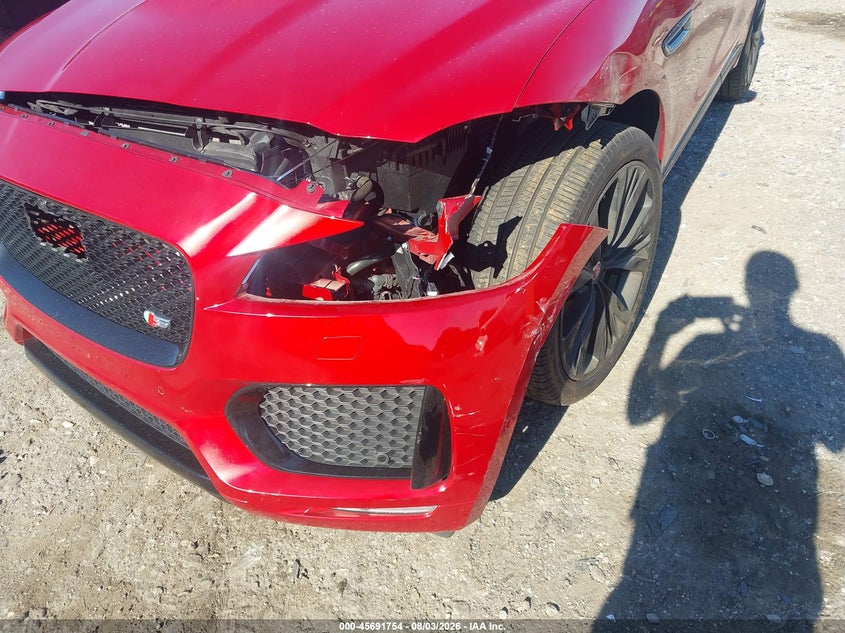 2020 Jaguar F-pace VIN SADCM2FVXLA620566 IAAI salvage auction — FRONT END, Salvage (Georgia), sold $10,200 on 2026-09-02 (photo 6)