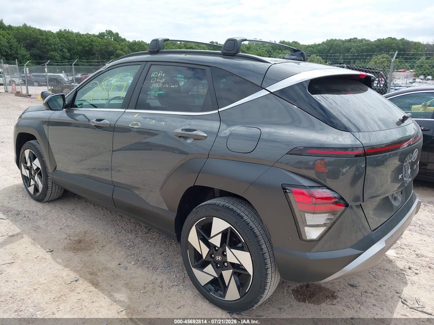 2025 Hyundai Kona VIN KM8HECA38SU276271 IAAI salvage auction — HAIL, Wait Title, sold $14,025 on 2026-08-19 (photo 3)