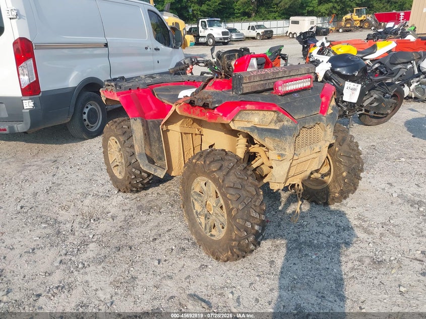 2018 Polaris Sportsman VIN 4XASXA854JB307162 IAAI salvage auction — ROLLOVER, Wait Title, sold $2,650 on 2026-09-09 (photo 1)