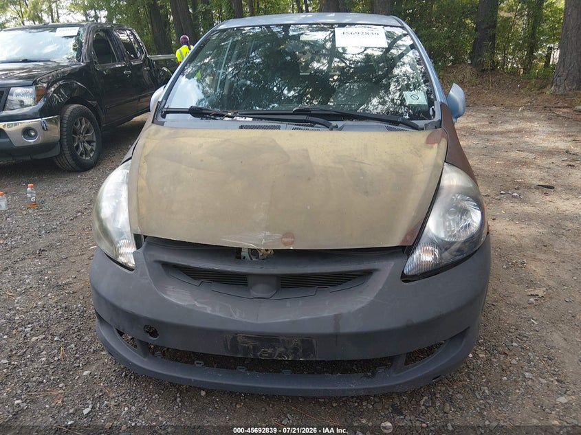 2008 Honda Fit VIN JHMGD38438S002352 IAAI salvage auction — NORMAL WEAR, Clear (Virginia), sold $300 on 2026-07-28 (photo 6)