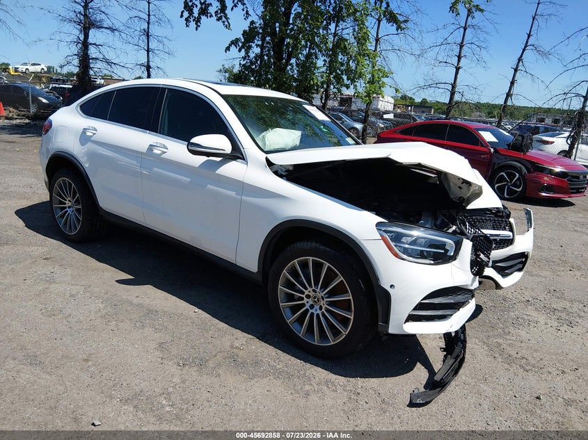 2020 Mercedes-benz Glc coupe VIN WDC0J8EB9LF723105 IAAI salvage auction — FRONT END, Salvage Title, sold $10,000 on 2026-08-16 (photo 1)