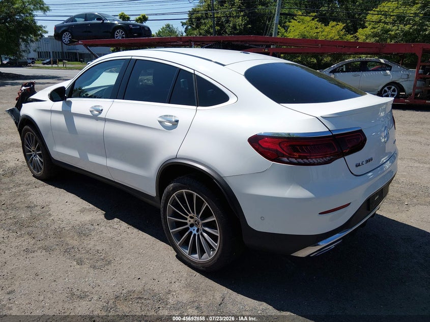 2020 Mercedes-benz Glc coupe VIN WDC0J8EB9LF723105 IAAI salvage auction — FRONT END, Salvage Title, sold $10,000 on 2026-08-16 (photo 3)