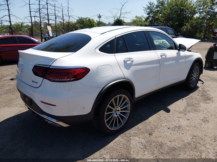 2020 Mercedes-benz Glc coupe VIN WDC0J8EB9LF723105 IAAI salvage auction — FRONT END, Salvage Title, sold $10,000 on 2026-08-16 (photo 4)