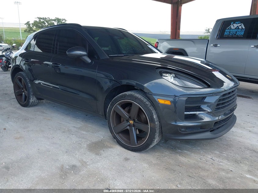 2019 Porsche Macan VIN WP1AA2A59KLB07121 IAAI salvage auction — FRONT END, Rebuildable (Florida), sold $16,700 on 2026-08-18 (photo 1)