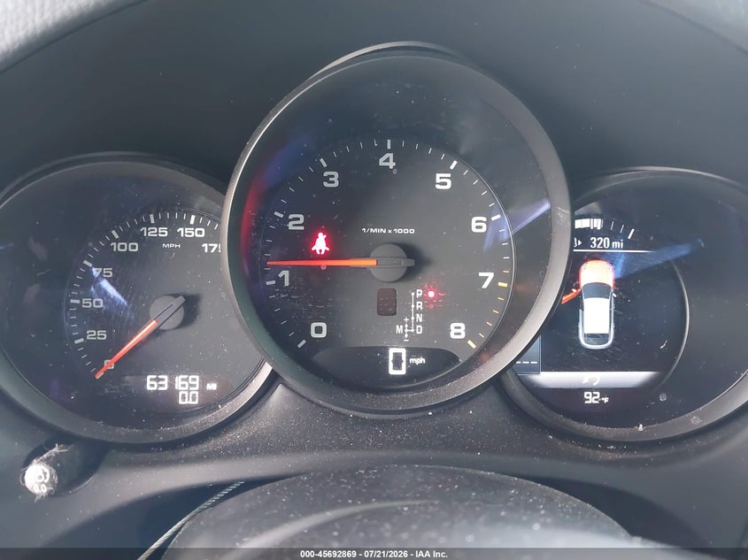 2019 Porsche Macan VIN WP1AA2A59KLB07121 IAAI salvage auction — FRONT END, Rebuildable (Florida), sold $16,700 on 2026-08-18 (photo 7)
