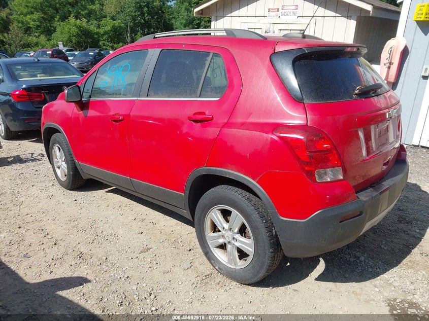 2015 Chevrolet Trax VIN KL7CJRSB3FB204850 IAAI salvage auction — NORMAL WEAR, Clear (Pennsylvania), sold $425 on 2026-07-28 (photo 3)