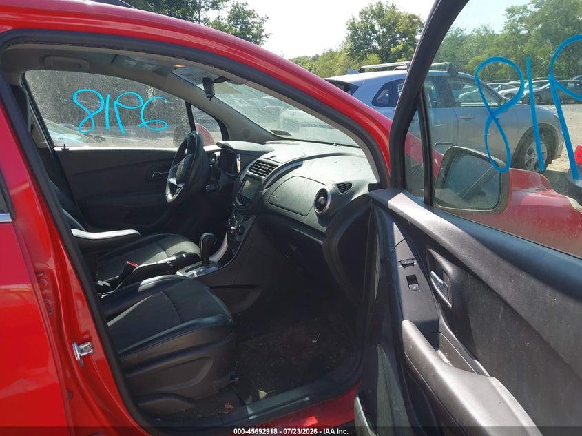 2015 Chevrolet Trax VIN KL7CJRSB3FB204850 IAAI salvage auction — NORMAL WEAR, Clear (Pennsylvania), sold $425 on 2026-07-28 (photo 5)