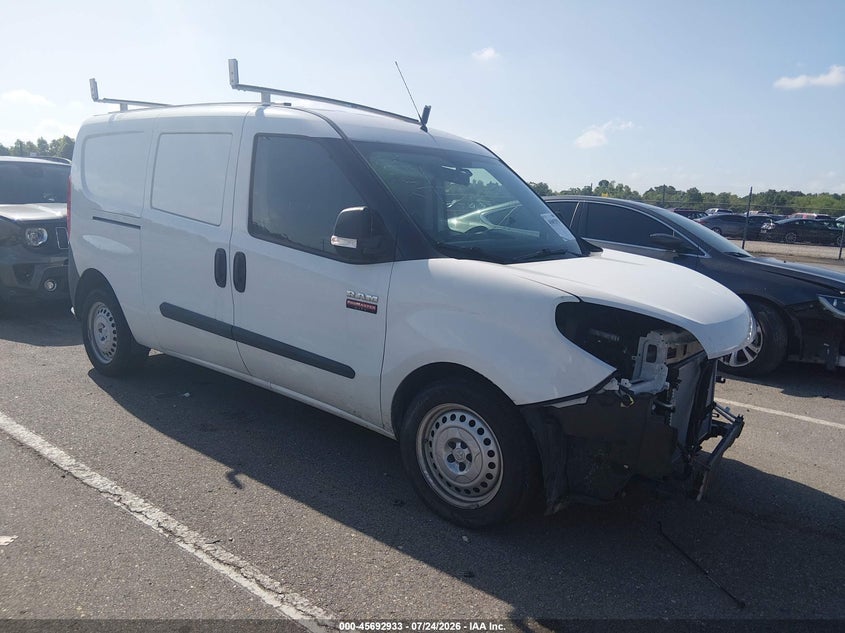 2021 Ram Promaster city VIN ZFBHRFAB0M6U52564 IAAI salvage auction — FRONT END, Salvage Title, sold $2,650 on 2026-07-31 (photo 1)